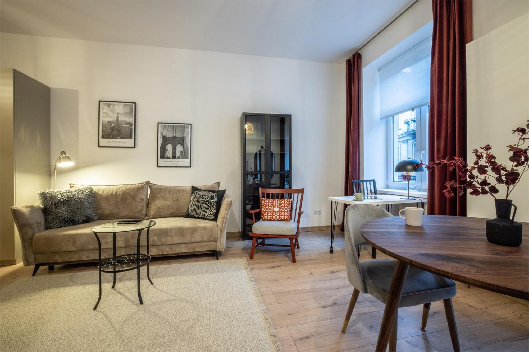 罗兹Apartament Prochnika 9公寓 外观 照片