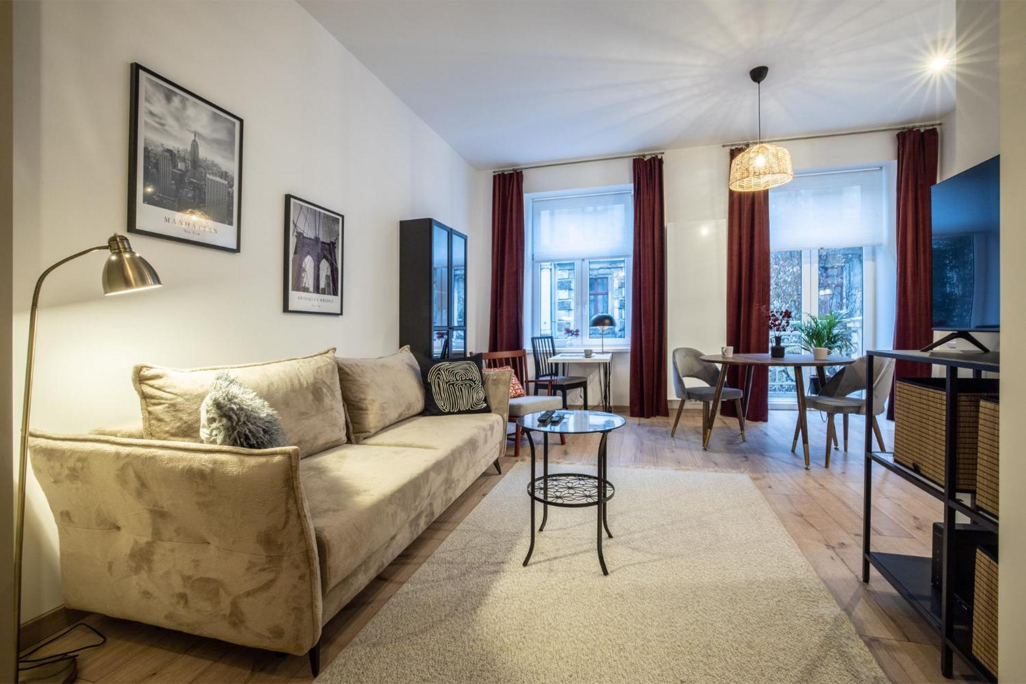 罗兹Apartament Prochnika 9公寓 外观 照片